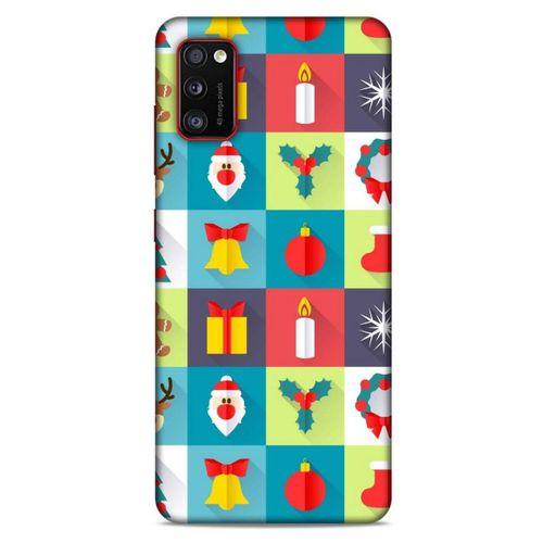 Samsung Galaxy A41 Kılıf Yılbaşı Süsleri (24) Darbe Emici Kılıf