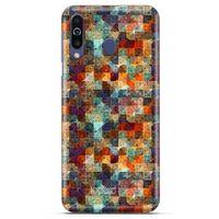 Alcatel 1S Kılıf Pastel Renkler (4) Koruma Kılıfı Yeşil Kırmızı