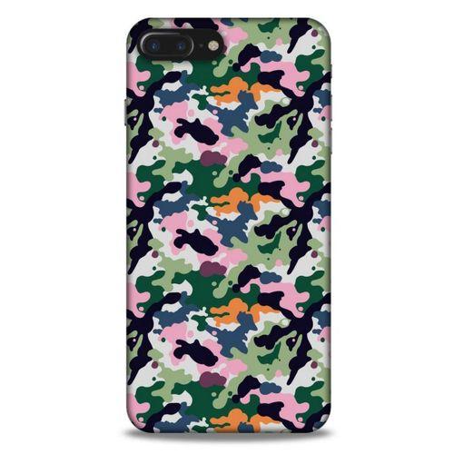 Kamuflaj 06 Apple iPhone 8 Plus Kılıf Silikon Kapak