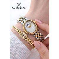 Daniel Klein Çelik Kordon 30 Mt Suya Dayanıklı Özel Tasarım Kadın Kol Saati + Bileklik VS.BLKT.0897