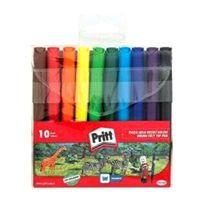 Pritt Keçeli Kalem Fırça Uçlu 10Lu