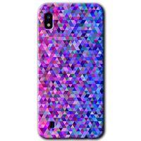 Potkal Hediye Fabrikası Samsung Galaxy A10 Kılıf HD Desen Baskılı Arka Kapak - Pixel Mozaik