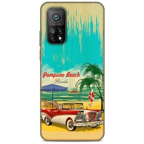Retro (16) Desen Kalın Kılıf Renkli Xiaomi Mi 10T Pro 5G Kılıf