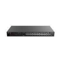 RUIJIE REYEE RG-ES126S-P V2 24 PORT 10/100+2X1GB SFP UPLINK 370W POE RACKMOUNT SWITCH