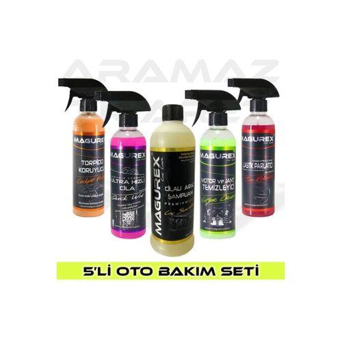 Magurex Ekonomik Oto Bakım Seti 5'li Süper Set
