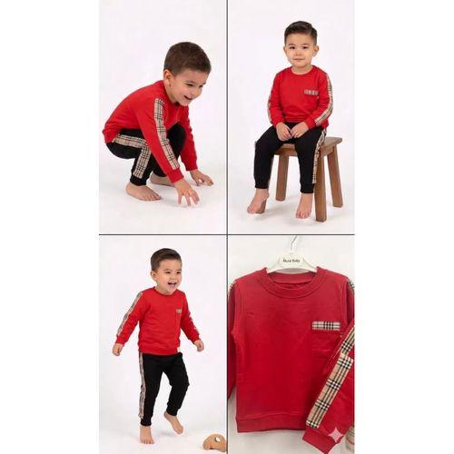 2-5 Yaş Cep Detaylı 2 Li Çocuk Takımı