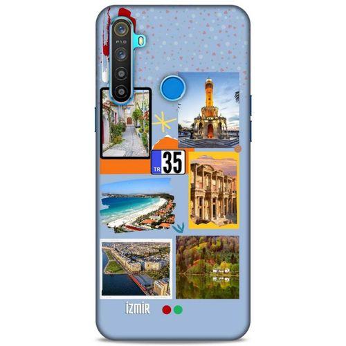 Lopard Oppo Realme 5i Uyumlu Kılıf Şehirli ※ (35) İzmir Fit Design Kılıf