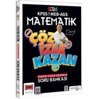 2026 KPSS MEB AGS Matematik Çöz İzle Kazan Tamamı Video Çözümlü Soru Bankası Yargı Yayınları