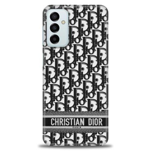 Samsung Galaxy M13 Kılıf HD Baskılı Kılıf - Dior + Tam Ekran Koruyucu