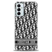Samsung Galaxy M13 Kılıf HD Baskılı Kılıf - Dior + Tam Ekran Koruyucu