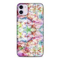 Apple Iphone 11 Kılıf Pastel Renkler (12) Koruyucu Silikon Beyaz Mavi