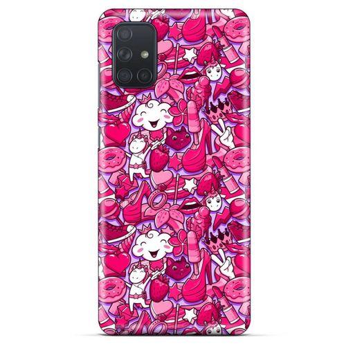 Graffitix (5) Desenli Silikon Kapak Samsung Galaxy M51 Kılıf