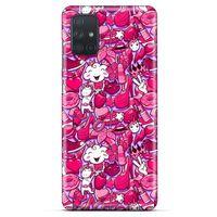 Graffitix (5) Desenli Silikon Kapak Samsung Galaxy M51 Kılıf