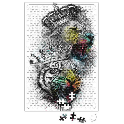Kral Aslan Kaplan Puzzle 240 Parça Yapboz