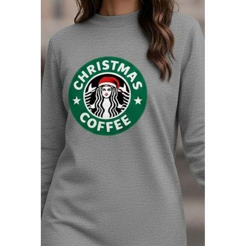 Kadın Uzun Kollu Bisiklet Yaka Viskon Iki Iplik Bluz