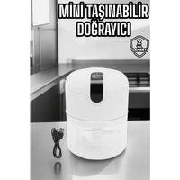 Şarjlı Mini El Rondosu Doğrayıcı Taşınabilir 250 Ml Çelik Bıçaklı