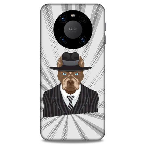 Lopard Huawei Mate 40 Pro Uyumlu Kılıf Köpek Kıyafetleri (8) Baskılı Kılıf