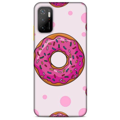 Xiaomi Poco M3 Pro Uyumlu Kılıf Pembe Delisi (25) Antişok Kapak Donut
