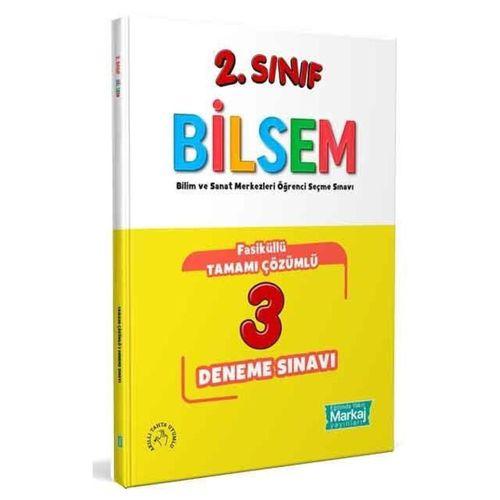 2. Sınıf Bilsem Çözümlü 3 Fasikül Deneme Sınavı Markaj Yayınları