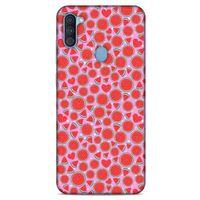 Samsung Galaxy A11 Uyumlu Kılıf Pembe Delisi (30) Silicone Case Karpuz
