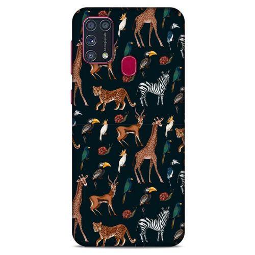 Animax Vahşi Hayvanlar Samsung Galaxy M31 Kılıf Desenli Silikon