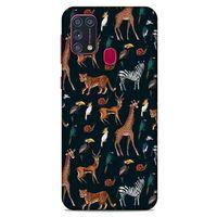 Animax Vahşi Hayvanlar Samsung Galaxy M31 Kılıf Desenli Silikon