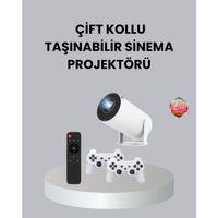 4k Wi-fi 6 Projeksiyon Cihazı – 10.000+ Oyun Desteği, Kablosuz Bağlantı Ve Çoklu Giriş Portları
