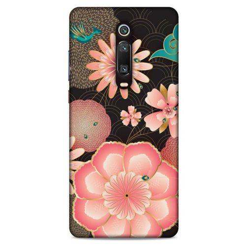 Xiaomi Redmi K20 Kılıf Japonya (21) Koruyucu Kapak Japon Çiçekleri Vilmorin