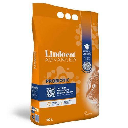 Lindo Cat LİNDOCAT ADVANCED PROBİOTİC Bakteri Önleyici Topaklanan Kedi Kumu 10LT
