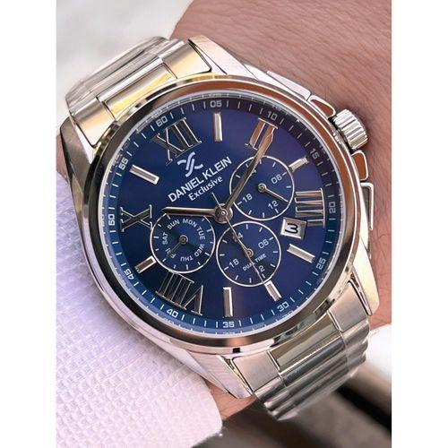 Daniel Klein Roma Rakamlı İç Kadran Fonksiyonları Aktif 2 Yıl Garantili Erkek Kol Saati EDK.14222.2