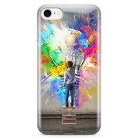 Apple iPhone 8 Kılıf Ampül Arka Kapak Koruma Desenli Full Koruyucu