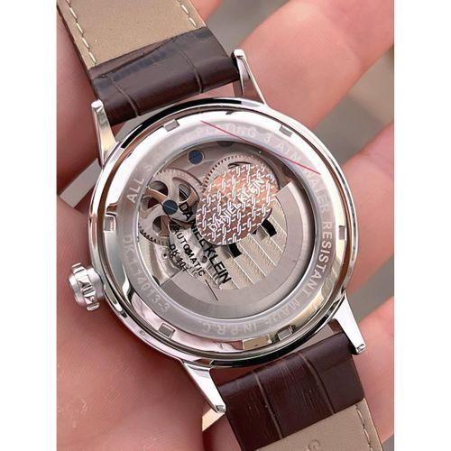 Daniel Klein Deri Kordon Otomatik Mekanizma Metap Ve Güneş Kadranlı Erkek Kol Saati+Bileklik 14013.3