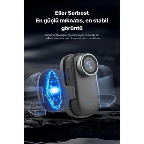 4k Ultra Hd Mini Wıfı Aksiyon Kamerası Taşınabilir Vücut Kamerası 1.47’hd Ekranlı Giyilebilir Video Kaydedici