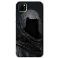 Huawei Y5P Kılıf HD Desen Baskılı Arka Kapak + Temperli Cam - Death