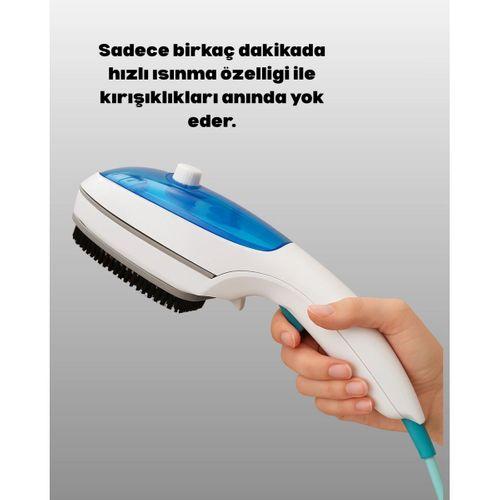 Pratik Buharlı Ütü Askıda Kullanım Kolaylığı