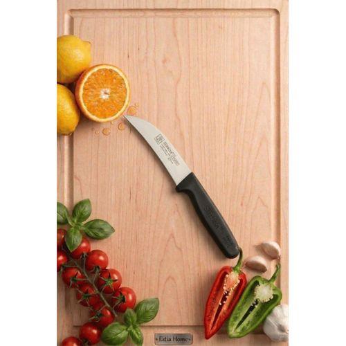 Dekor Sebze Mutfak Bıçağı Ucu Eğik Domates Soyma Sürmene Bıçağı 18 Cm Sürbisa 61006