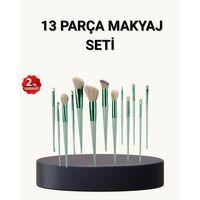13’lü Yumuşak Kıllı Makyaj Fırça Seti – Profesyonel Kalite, Hassas Ciltlere Uygun