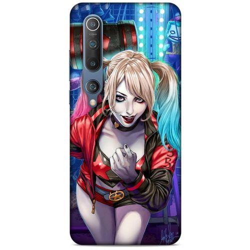 Xiaomi Mi 10 Uyumlu Kılıf Harley Quinn (38) Neo Hybrid Kılıf Limoni