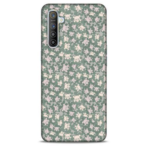 Kamuflaj 01 Oppo Realme XT Kılıf Silikon Kapak