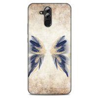 Huawei Mate 20 Lite Kılıf Desenli Özel Seri Tüyler (17) Tasarım Kılıf