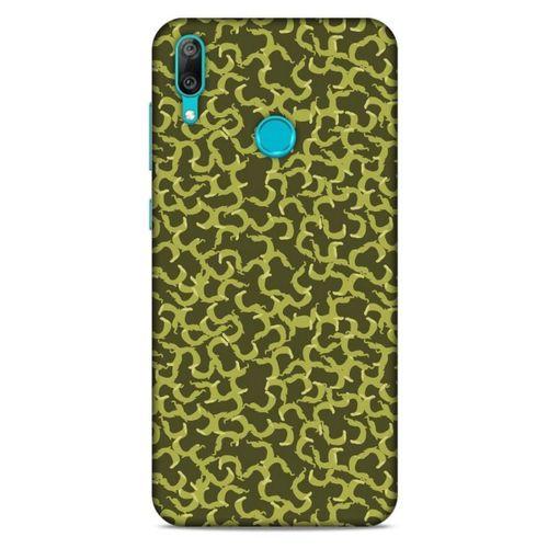 Kamuflaj 93 Huawei Y7 2019 Kılıf Silikon Kapak