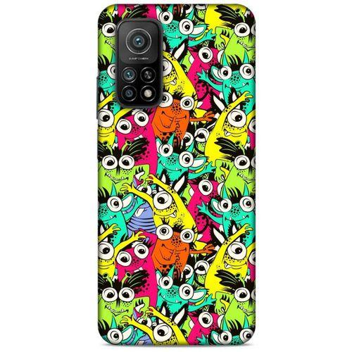 Graffitix (36) Desenli Silikon Kapak Xiaomi Mi 10T 5G Kılıf