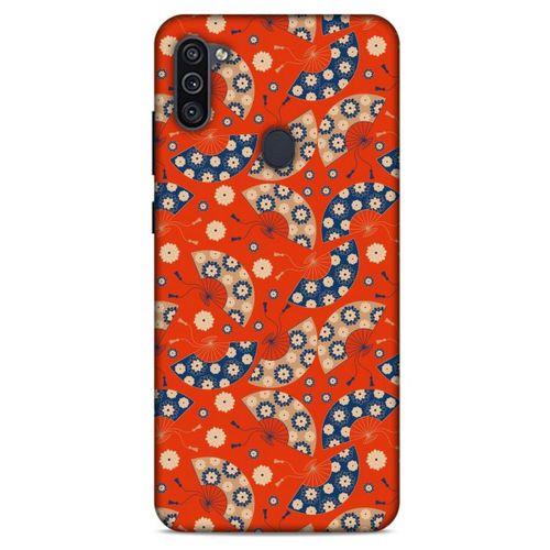 Samsung Galaxy M11 Kılıf Japonya (46) Core Armor Kılıf Japonya Yelpaze Dansı