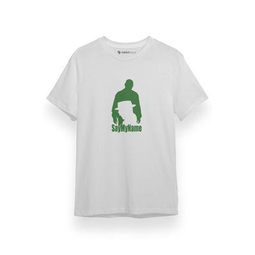 Breaking Bad Say My Name Beyaz Kısa kol Erkek Tshirt