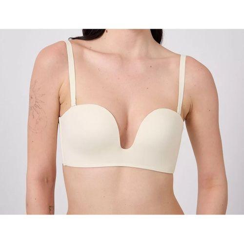 Freshness Msf05 Destekli V Dekolte Lazer Kesim Sütyen