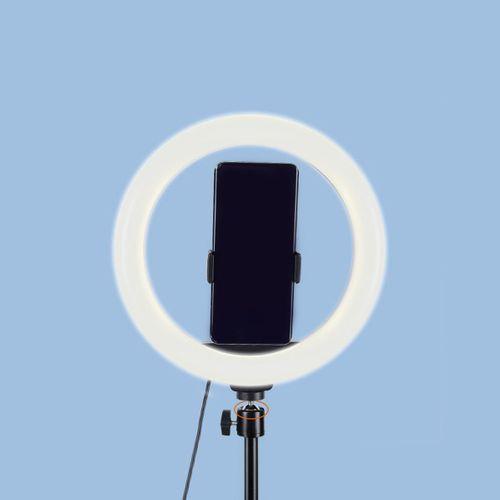 Zore MJ20 RGB Light 8 inç Işıklı Telefon Tutucu Ring Light