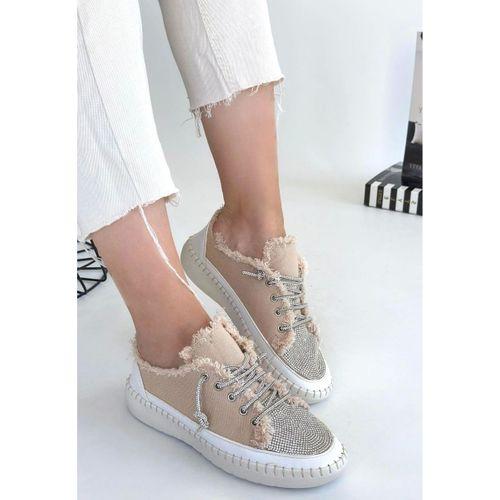 Enber Bej Kot Bağcıklı Spor Ayakkabı