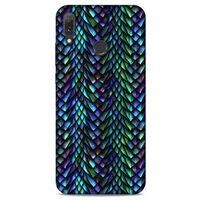 Huawei Y9 2019 Kılıf Dragons (1) Kılıfı Ejderha Pulları Rainbow
