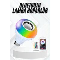 Lamba Hoparlör Ampül Görünümlü Renk Değiştirebilen Android Ve İos Uyumlu