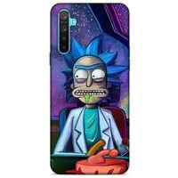 Realme 6i Uyumlu Kılıf Rick And Morty (45) Liquid Air Kılıf Decoy